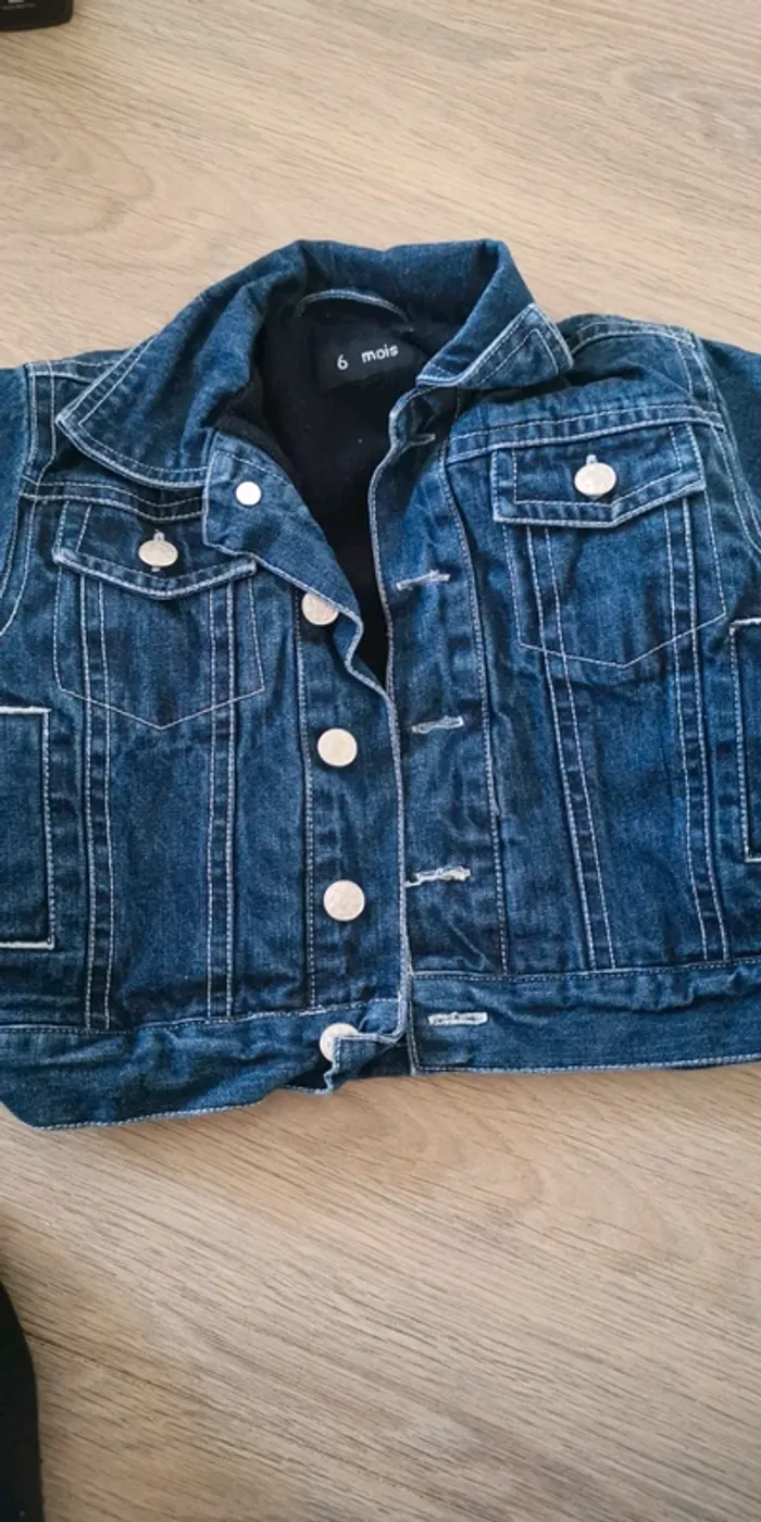 Veste en jeans chaude 6 mois