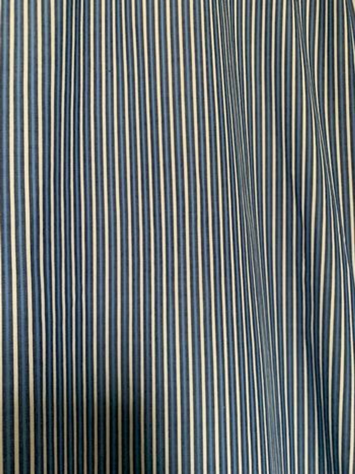 Chemise  rayée bleue beige taille XL - photo numéro 8