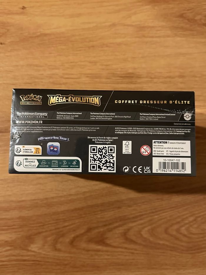 ETB Pokémon ME01 Gardevoir Méga évolution - photo numéro 2