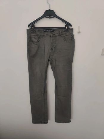 Jean gris droit w30 L32 stretch straight