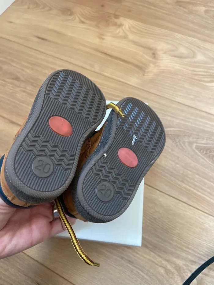 Chaussure cuir bébé  20 - photo numéro 4