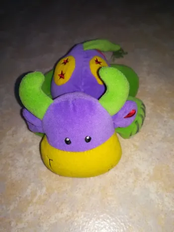 Petite peluche vache d'éveil, bébé, Tolo, neuve