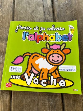 j’écris et je colorie l’alphabet
