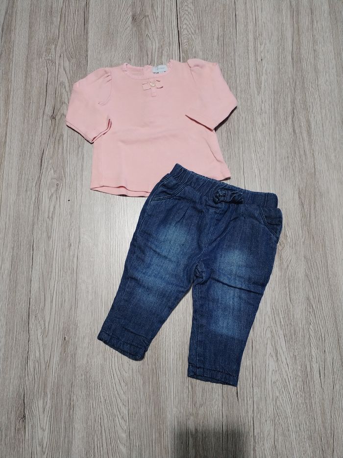 Ensemble 3 mois fille