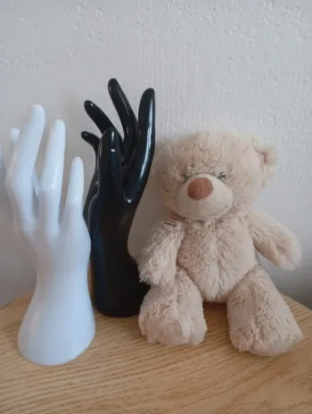 Bébé 9 peluche ours beige doux animaux en peluche