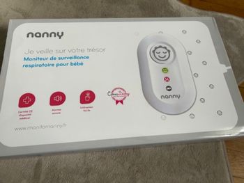 Nanny carre moniteur babyphone bébé
