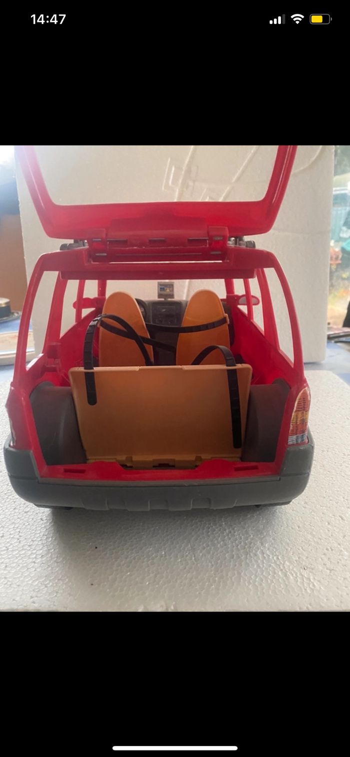 Barbie - Voiture Barbie rouge - photo numéro 3