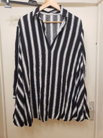 Chemisier large coupe trapèze