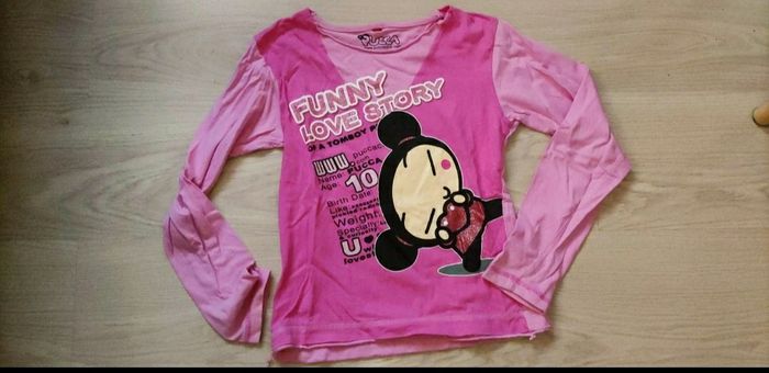 Haut manche longue fille 12 ans pucca