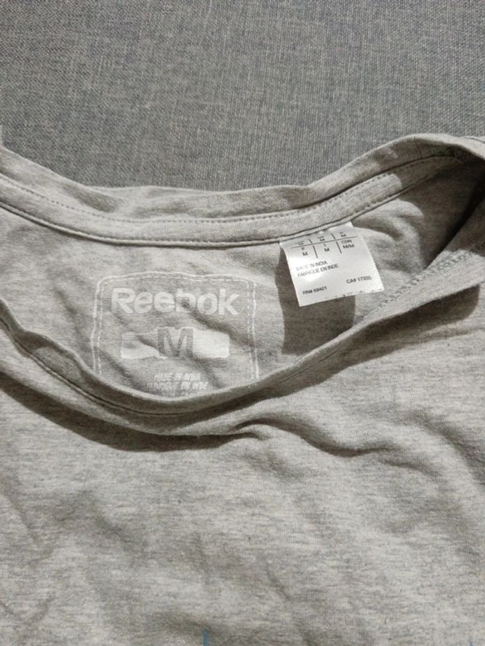 C62 t-shirt gris Reebok M - photo numéro 3