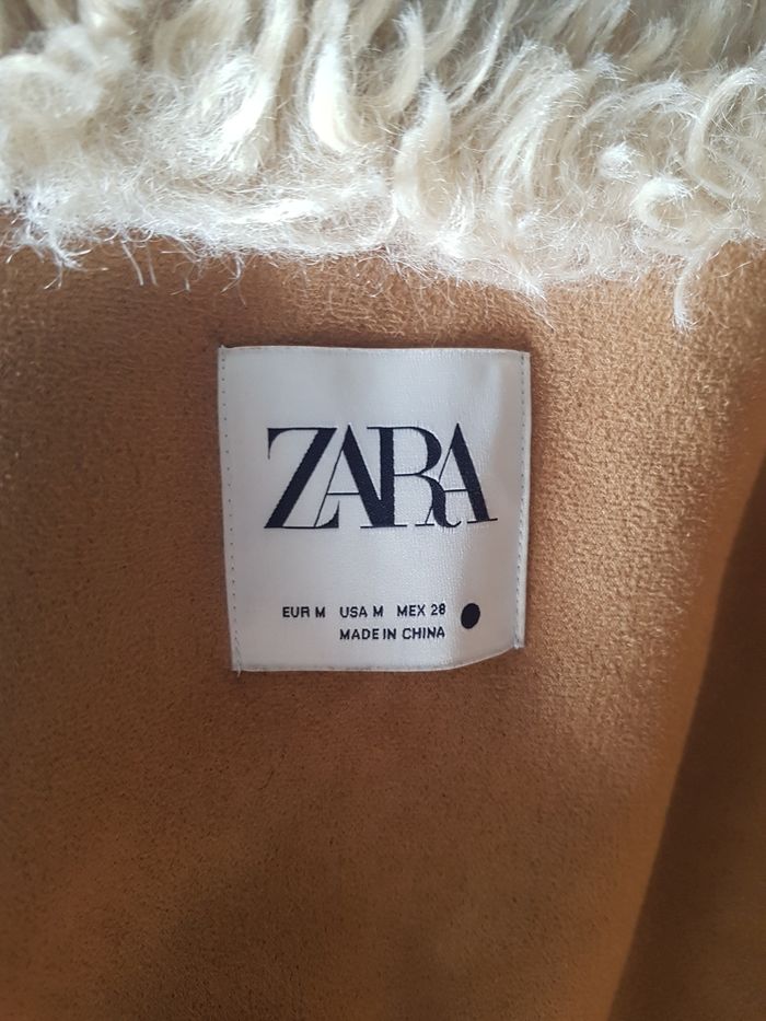 Magnifique manteau tout doux taille 38 Zara neuf - photo numéro 5