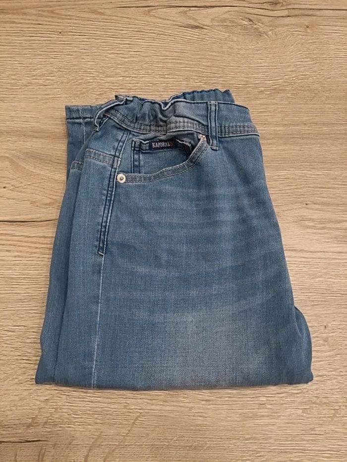 Pantacourt jeans - 14 ans- Kaporal - photo numéro 2