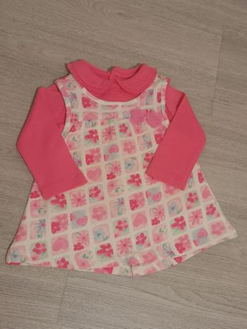 Ensemble robe bébé fille