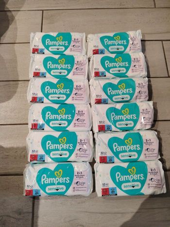 Lingettes pampers sensitive