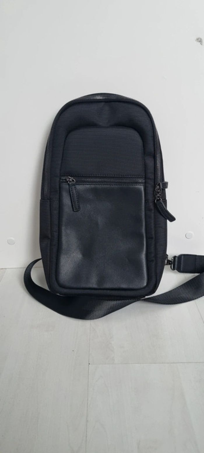 Sac noir sacoche bandouli?�re minelli neuf - Minelli | Beebs