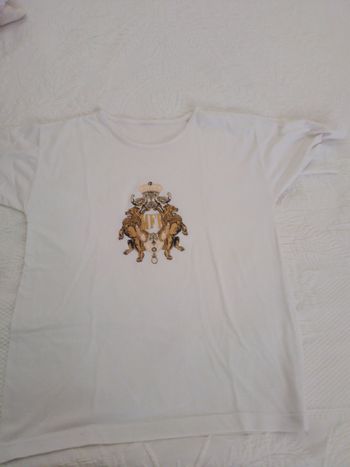 tee shirt blanc lions
