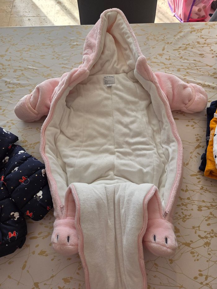 Veste et combinaison pilote  bébé fille 3 mois - Très bon état - photo numéro 5
