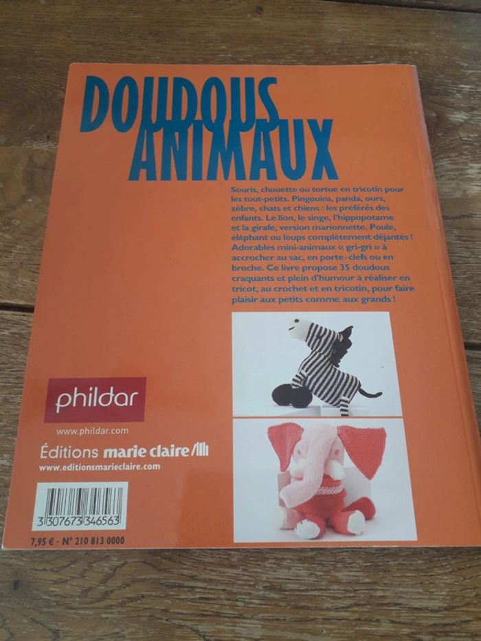 Livre doudous animaux - photo numéro 2