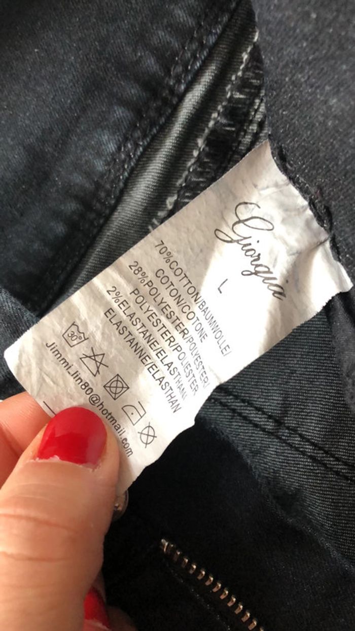 Giorgia - jupe en jeans femme Taille 40 - photo numéro 4