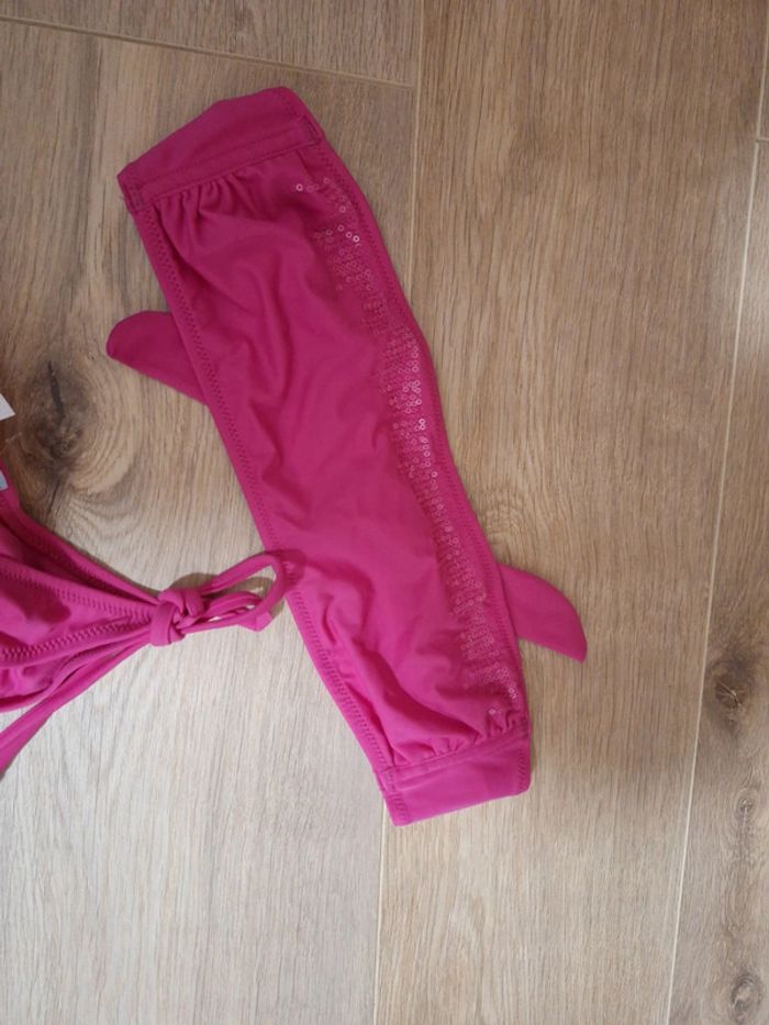 Ensemble maillot de bain 2 pièces rose fuchsia Golden Lady taille 2, 36,38 - photo numéro 5