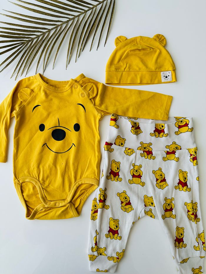 Ensemble bébé 3 pièces Winnie l’ourson - photo numéro 2