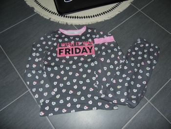 Pyjama fille 👧 9.10 ans