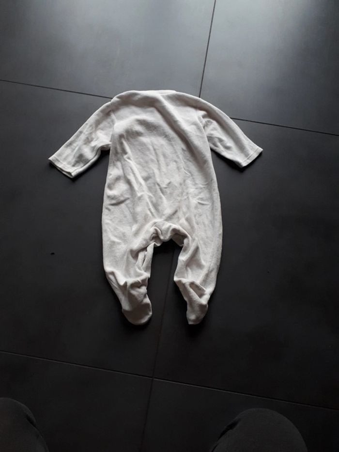 Grenouillère mixte velours Baby club 6 mois - photo numéro 4