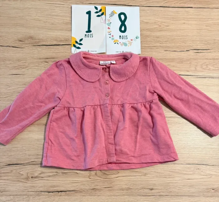Lot de 18 vêtements automne hiver bébé fille 18 mois en excellent état - photo numéro 3