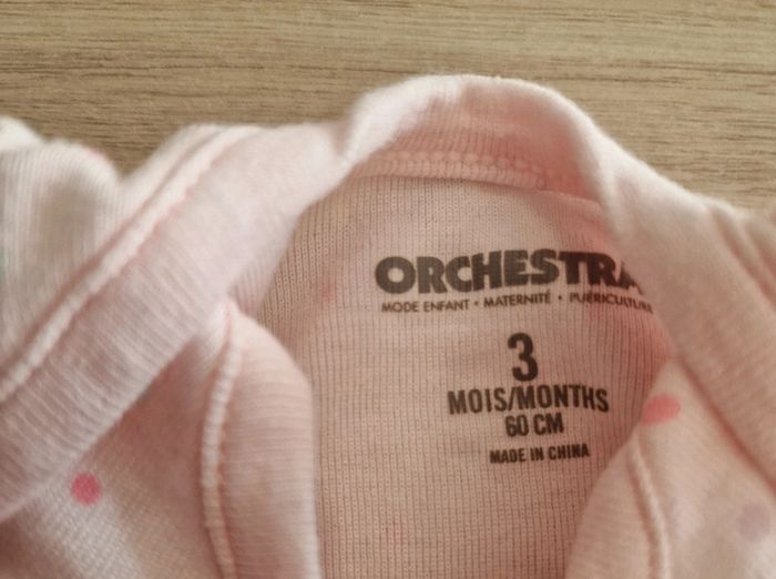 Lot de 3 bodies MC Orchestra 3m - photo numéro 6