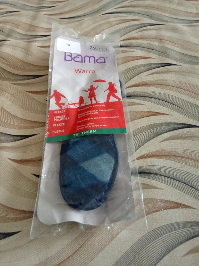Semelles fibres polaires 29 Bama