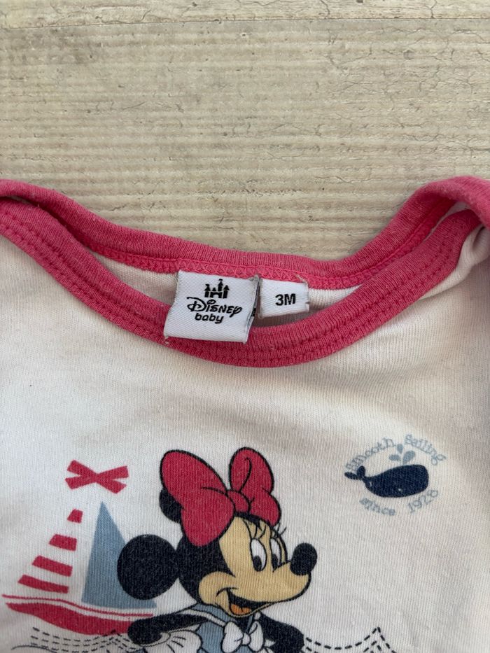 Lot de 2 bodies 3 mois Disney - photo numéro 8