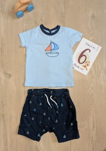 Short + t-shirt