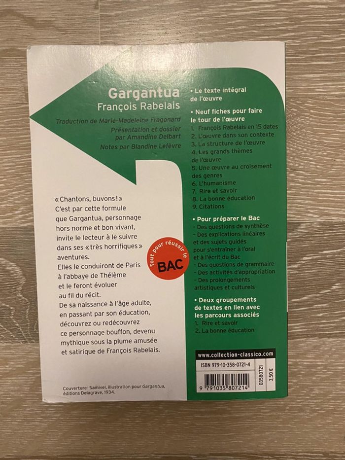 Livre Gargantua - photo numéro 2