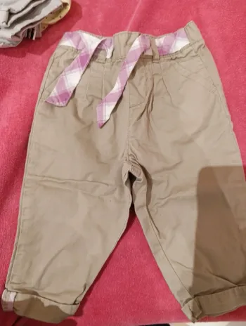 Pantalon fille 12 mois