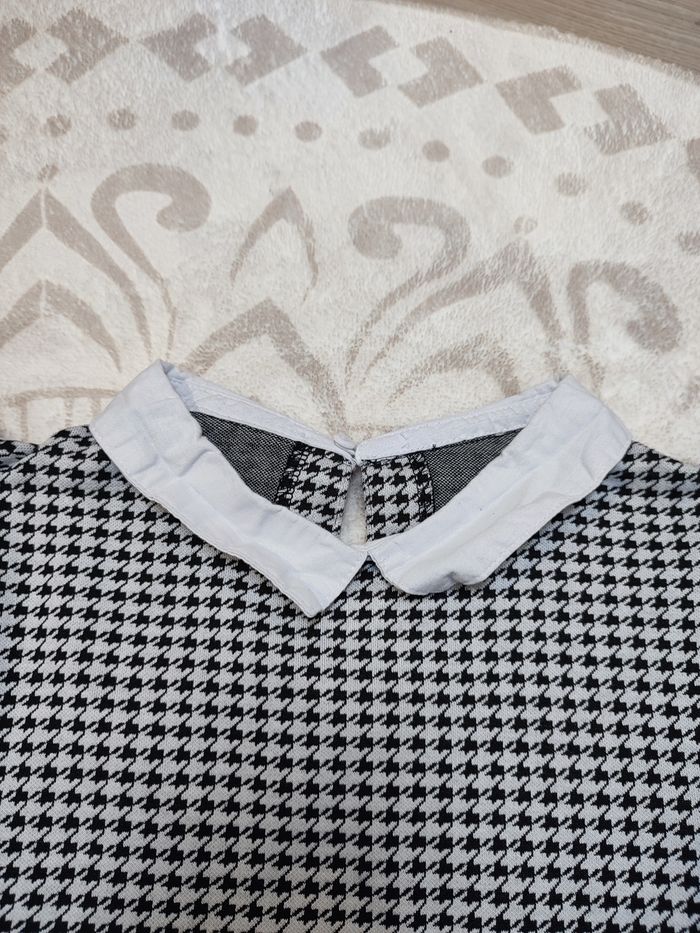 Robe pied de poule taille 10 ans - photo numéro 3