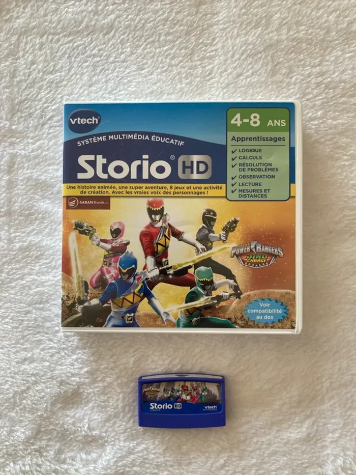 Jeu storio Power Rangers en HD