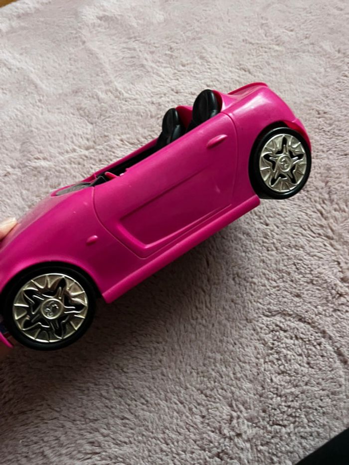 Voiture de barbie rose - photo numéro 2