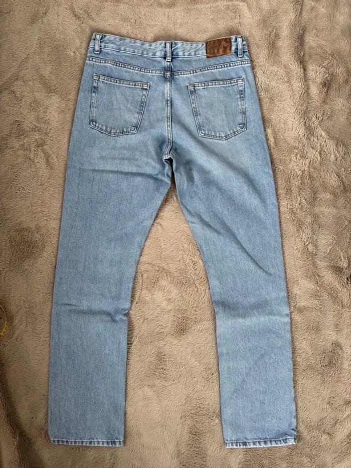 Jean bleu coupe droite - photo numéro 4
