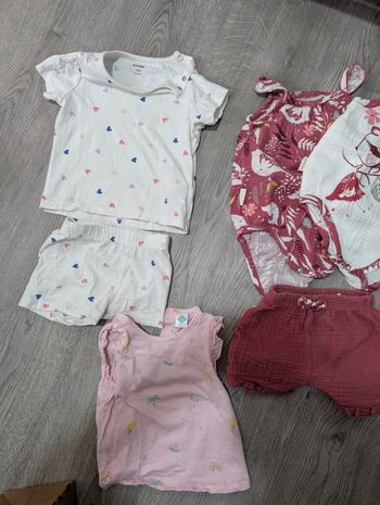 Lot 18m filles été