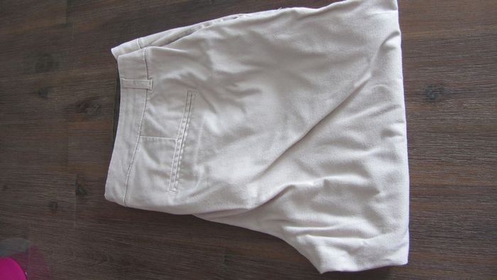 pantalon chino beige