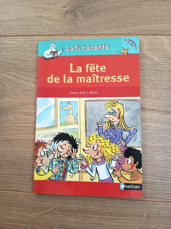 Livre roman enfant Gafi raconte, La fête de la maîtresse, Éditions Nathan