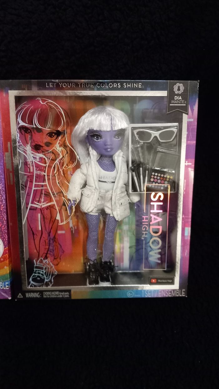 Lot de 2 poupées Rainbow high et shadow high - photo numéro 3
