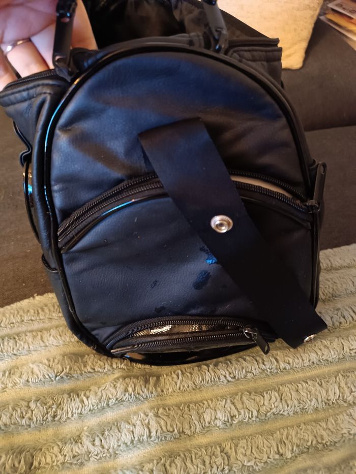 Sac à langer simili cuir - photo numéro 2