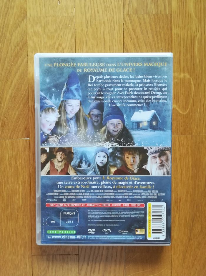 DVD Neuf "Le royaume de glace 1" - V92B - photo numéro 2