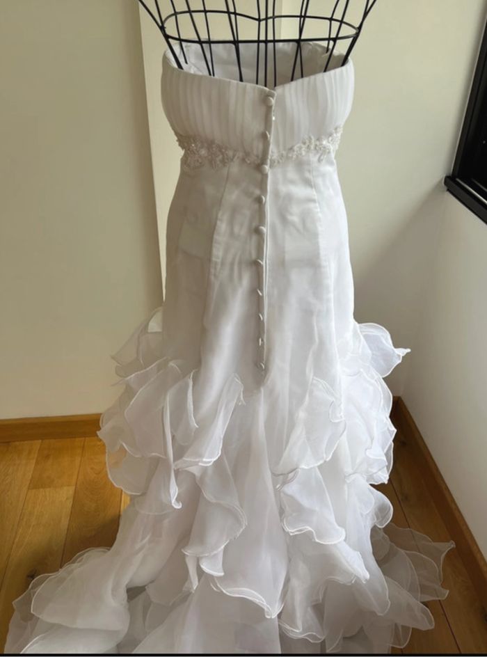 robe mariée  avec boléro 36 - photo numéro 4