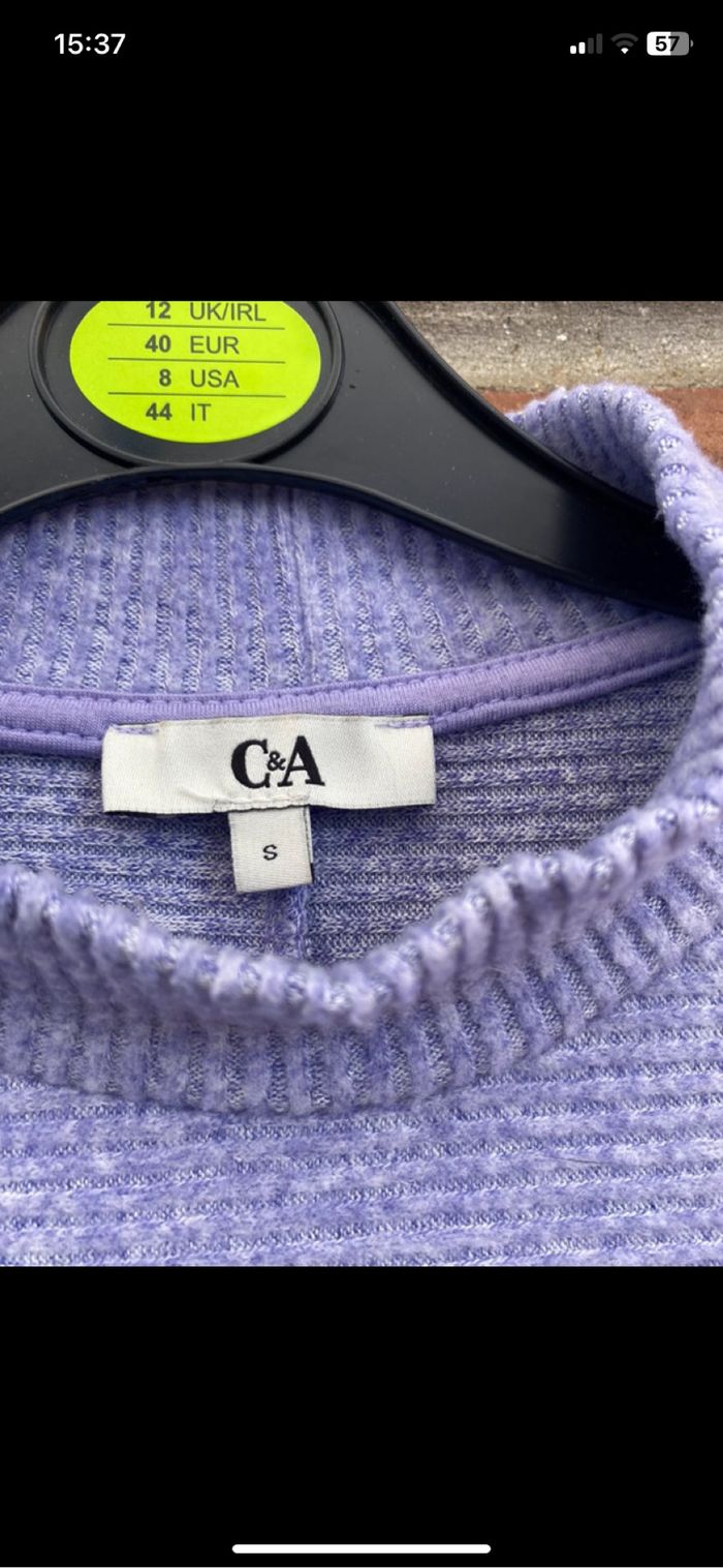 Pull mauve - photo numéro 3