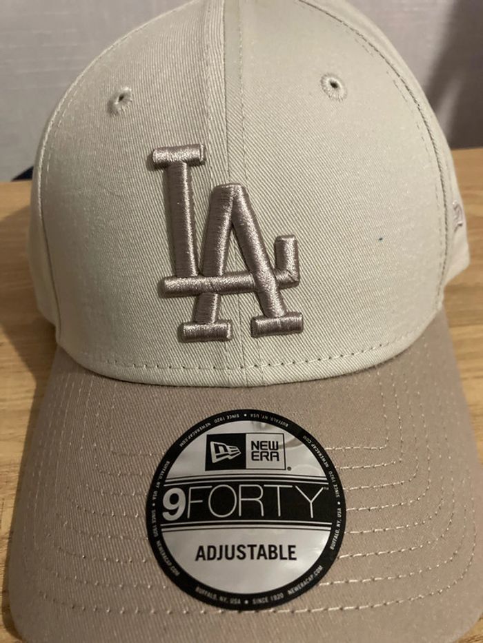 Casquette adjustable New Era Los Angeles Dodgers - photo numéro 2