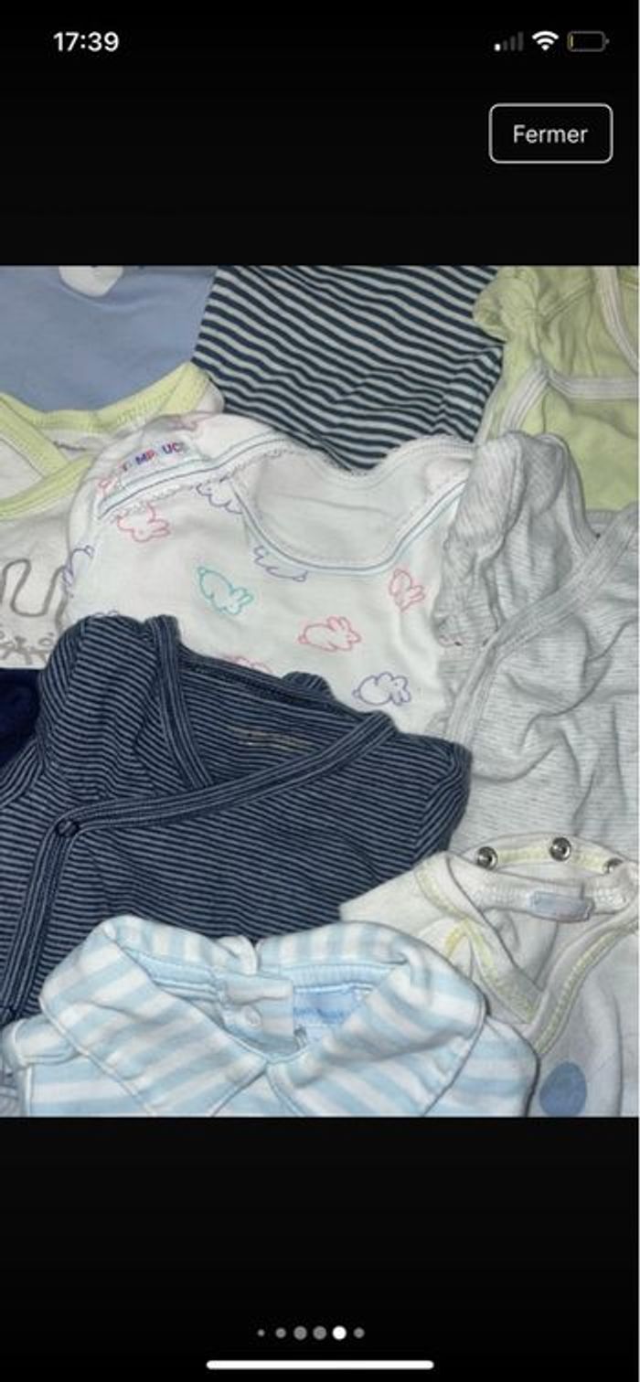 Lot body manche longue 1 mois - photo numéro 2