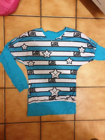 Top bleu