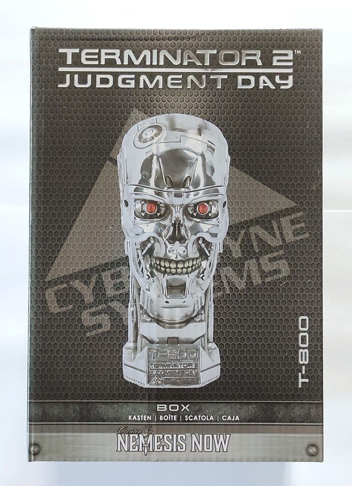 Terminator - Buste T-800 - Boîte de rangement en Résine 21cm - photo numéro 3